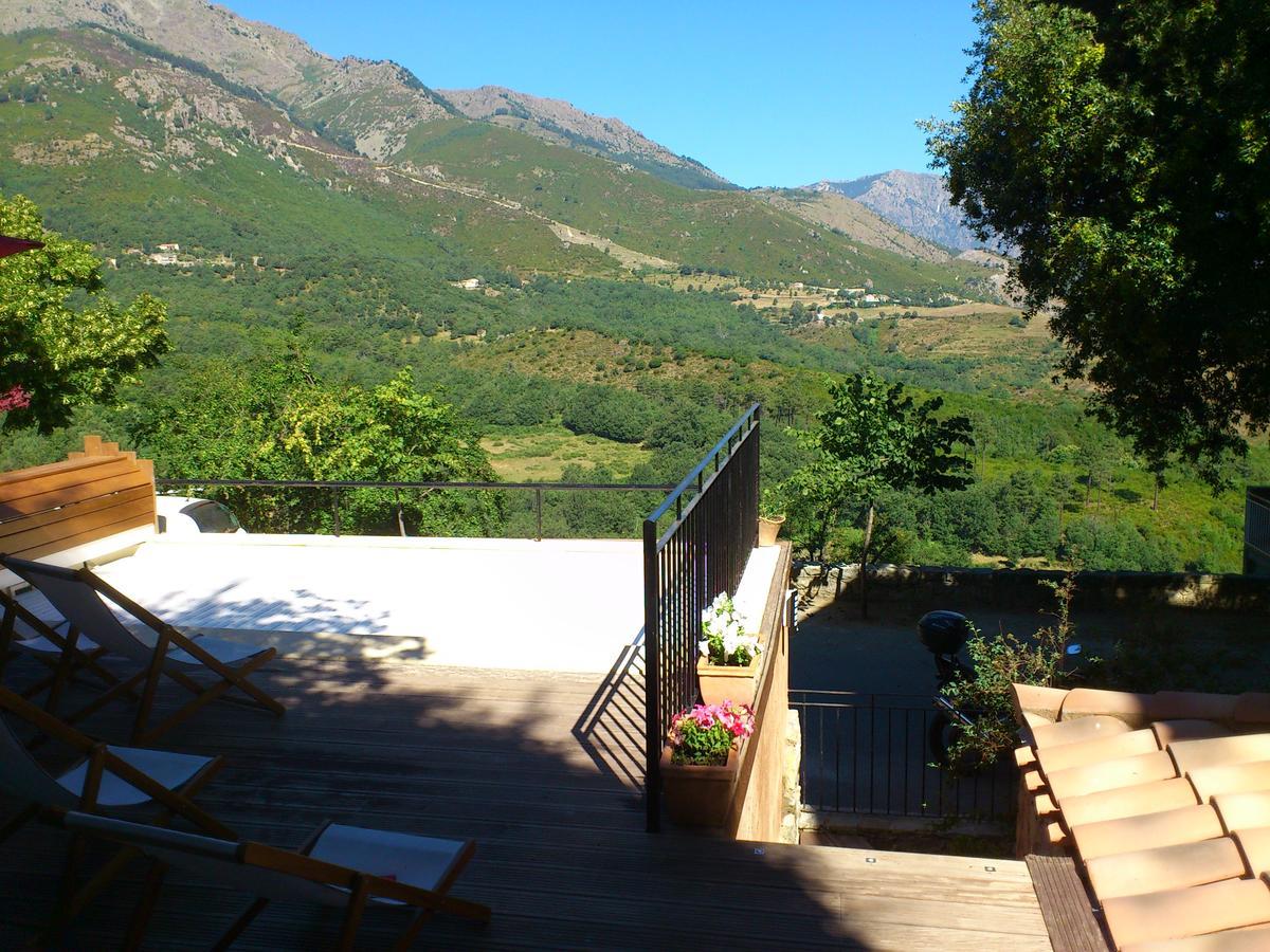 Auberge Casa Mathea Poggio-di-Venaco Exteriör bild